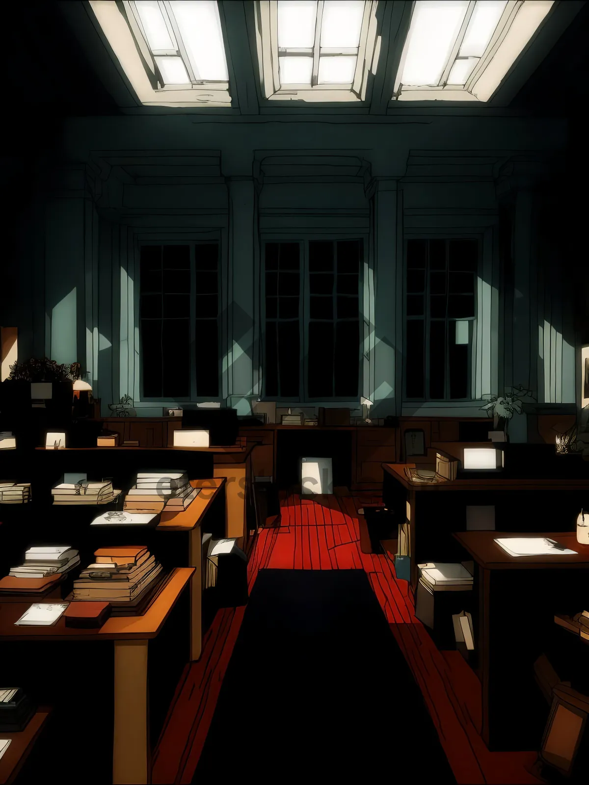 Picture of Modern Interior Design with Stylish Furniture