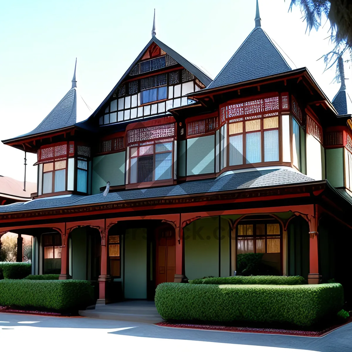 Picture of Old Palace Residence with Majestic Rooftop and Historic Skyline