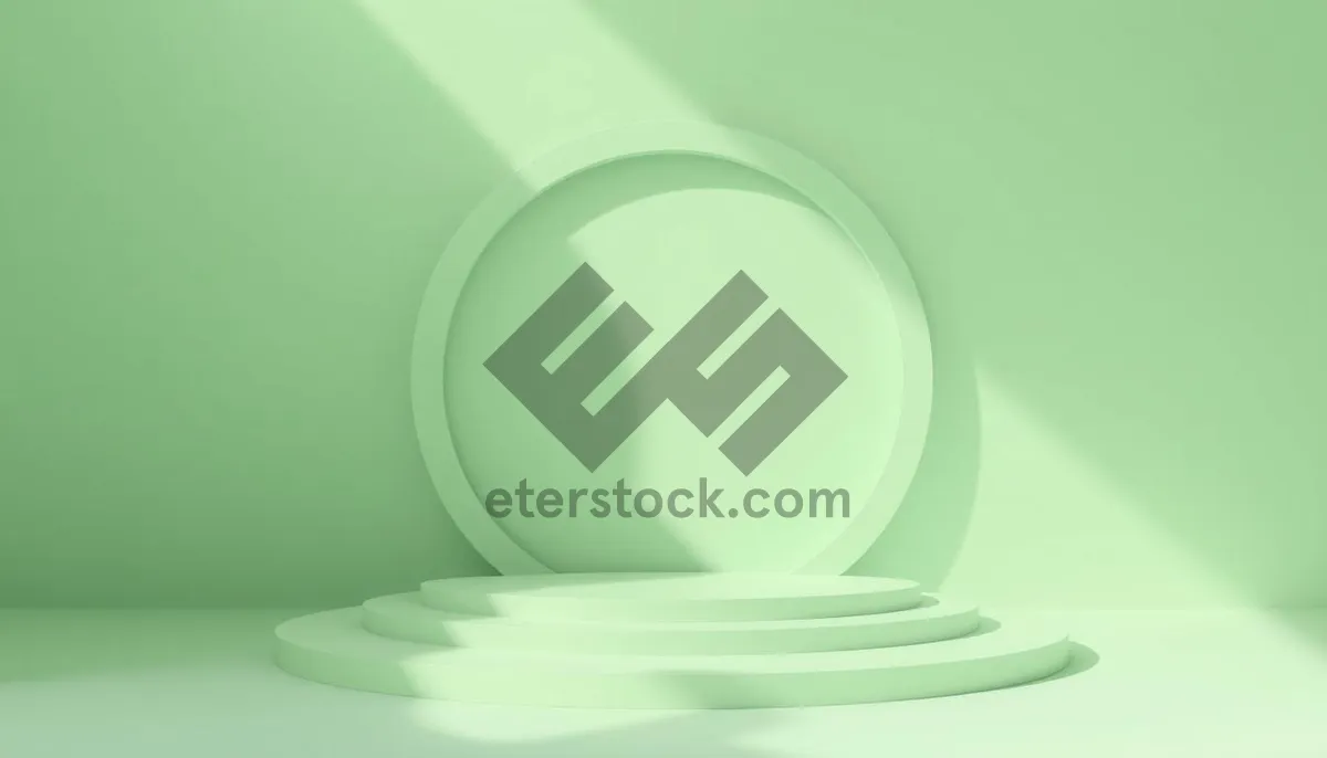 Picture of Modern digital graphic design with light motion curves.