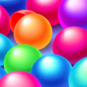 Bright Shiny Balloon Celebration Icon