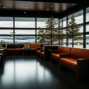 Modern Living Room Interior with Stylish Furniture