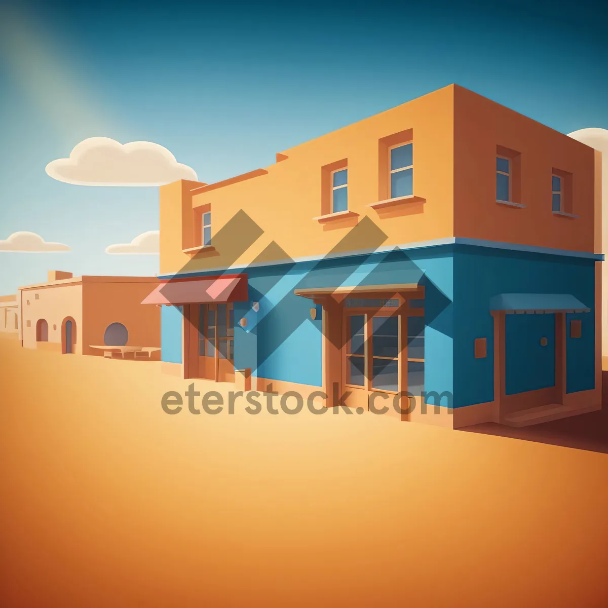 Picture of Luxury Villa with Stunning Balcony in Real Estate