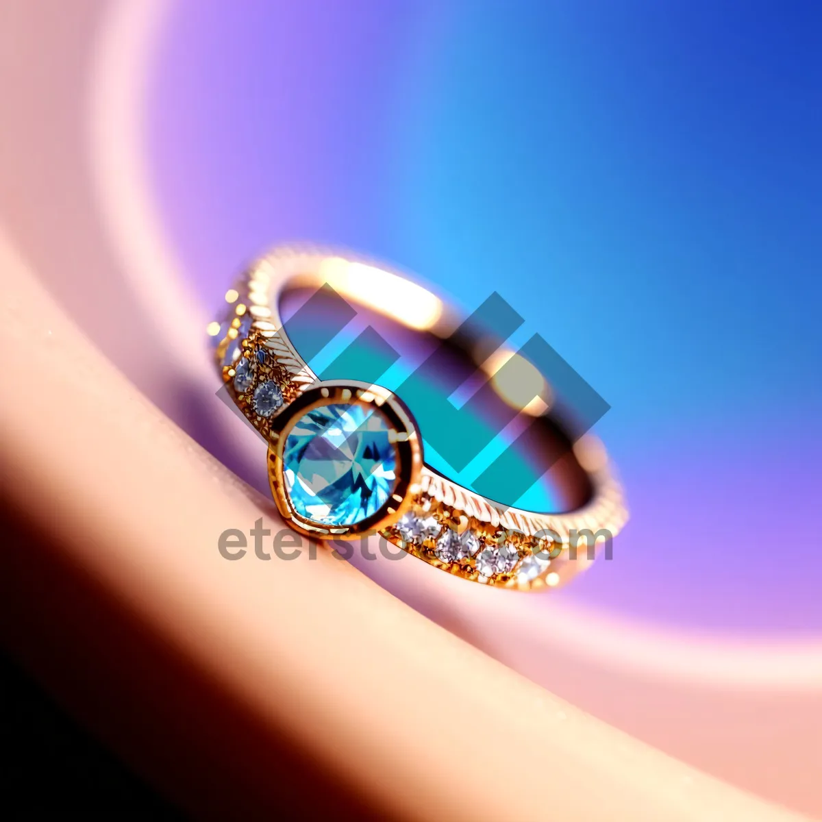 Picture of Shimmering Diamond Bangle Jewellery - A Luxurious Gift