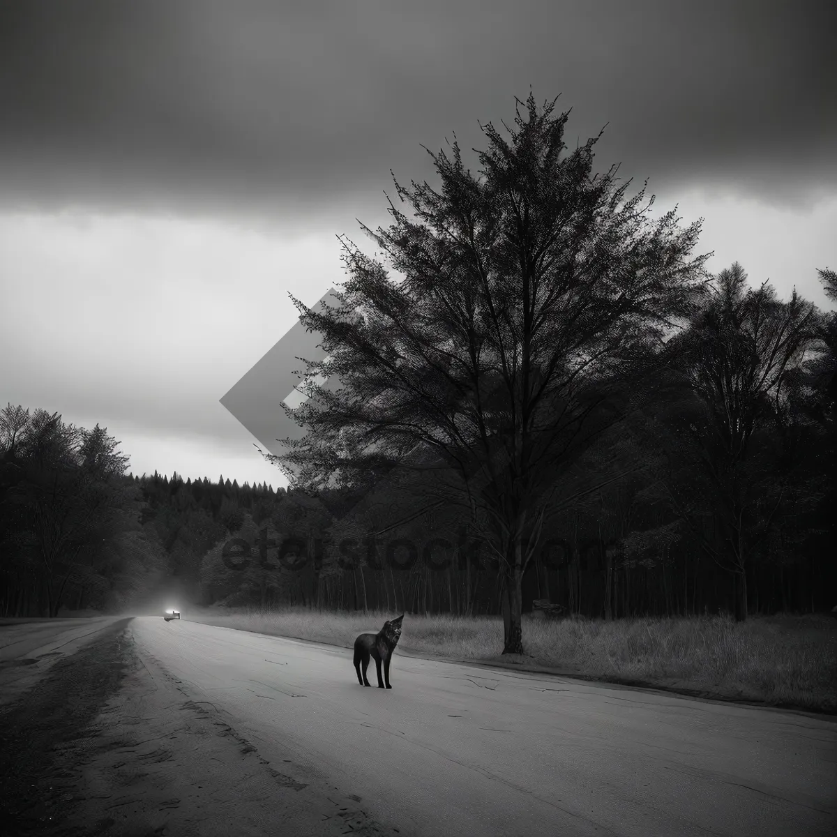 Picture of Winter Wonderland Road Trip Through Snowy Forest
