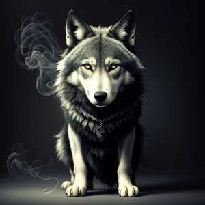 Timber Wolf Canine Fur Dog Pet