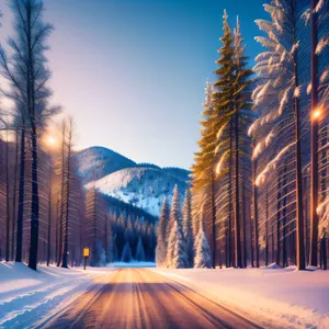 Winter Wonderland: A Serene Journey Through Snowy Forest