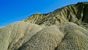 Scenic mountain landscape in summer travel.