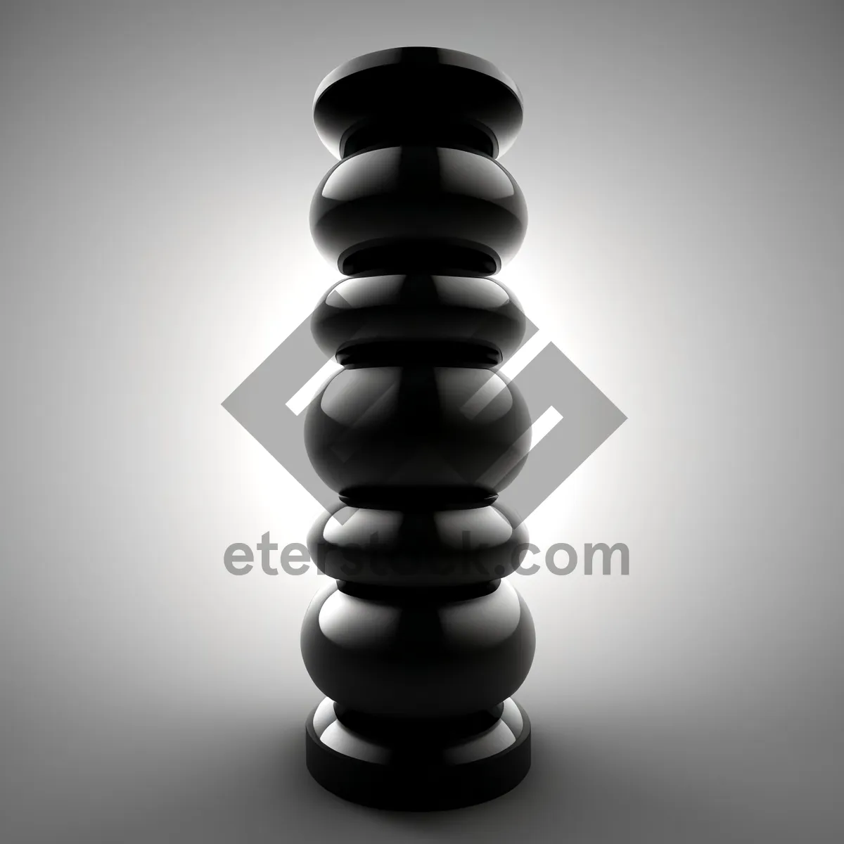 Picture of Harmonizing Stone Stack in Spa Therapy