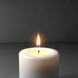 Glowing Candle: Illuminating Flames in the Dark