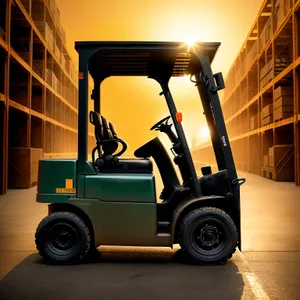 Wheeled Transport Machine - Forklift Truck