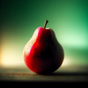 Fresh and Juicy Organic Fruits: Apple and Pear