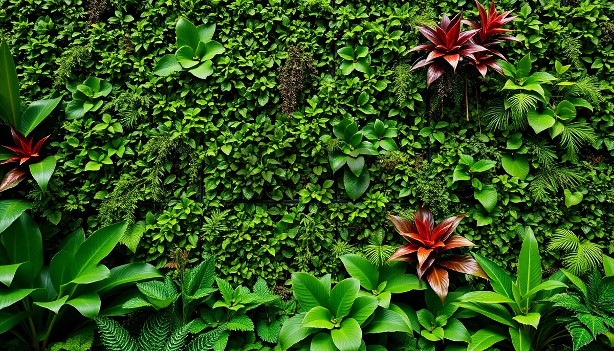 Picture of Floral Tree Leaves and Flowers in Garden