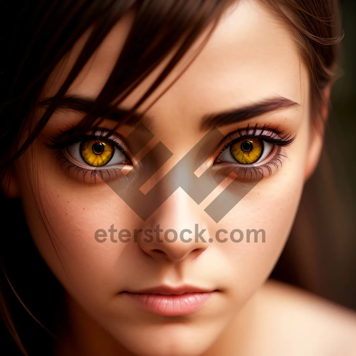 Picture of Graceful elegance with captivating eyes