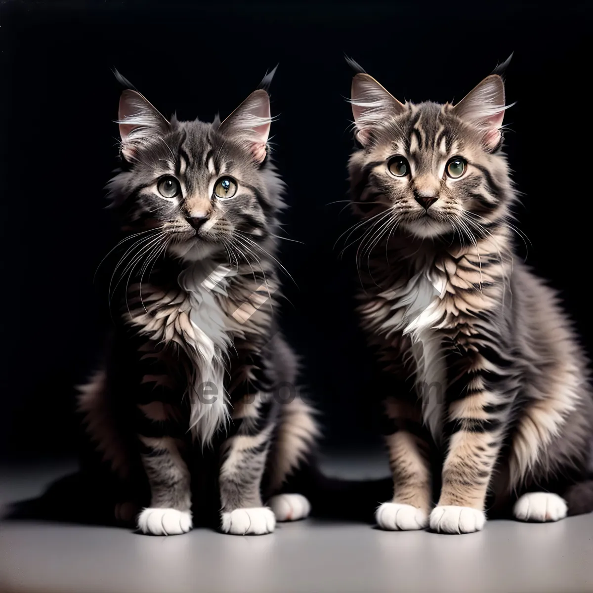 Picture of Curious Kitty with Hypnotic Eyes