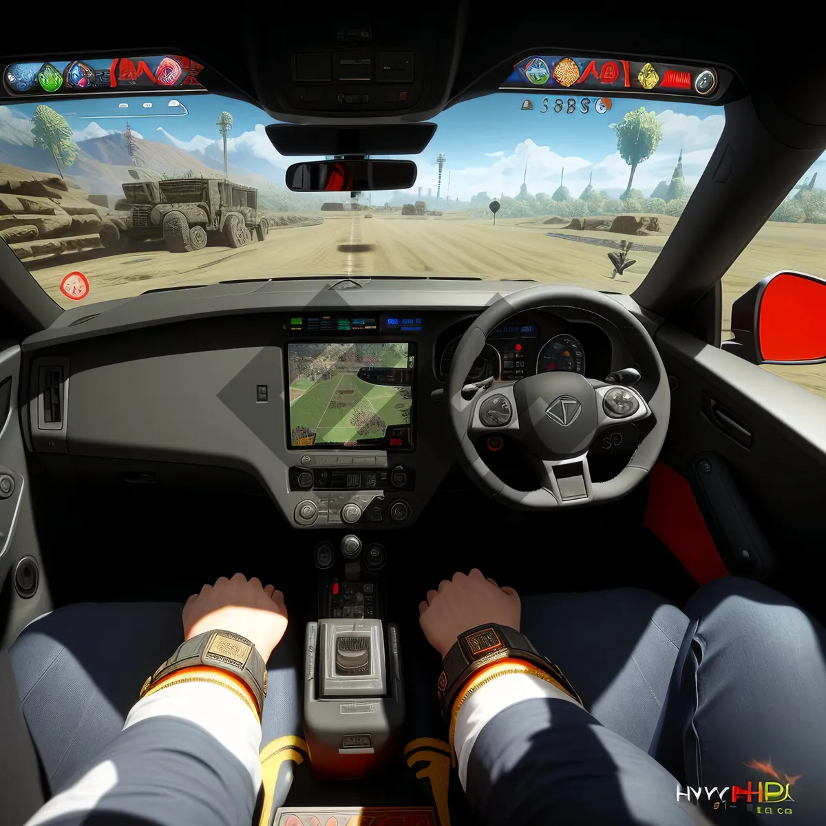 Picture of Driving Experience: Inside the Cockpit of a New Car