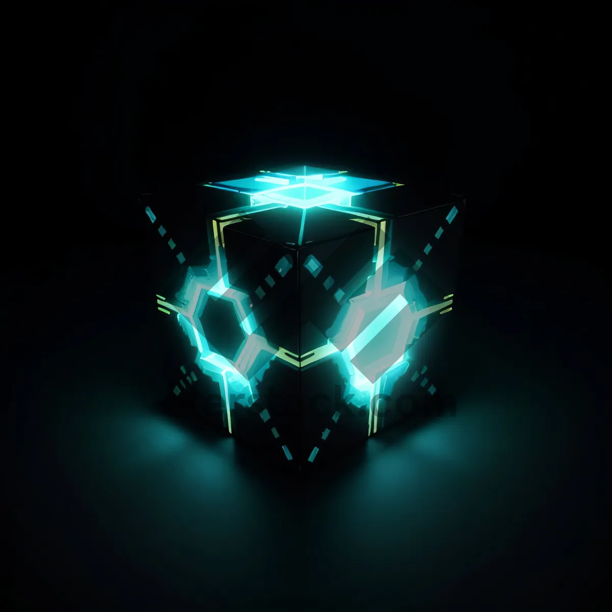 Picture of Black Glass Icon Design Symbol Light