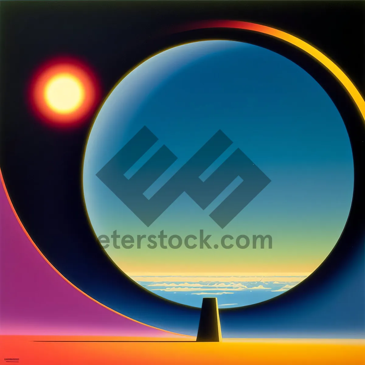 Picture of Bright Shiny Round Glass Button Set