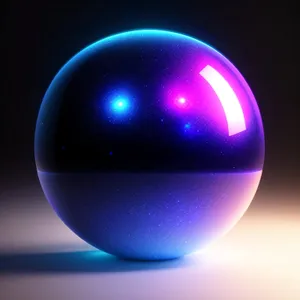 Space Globe: Celestial Body in 3D Design