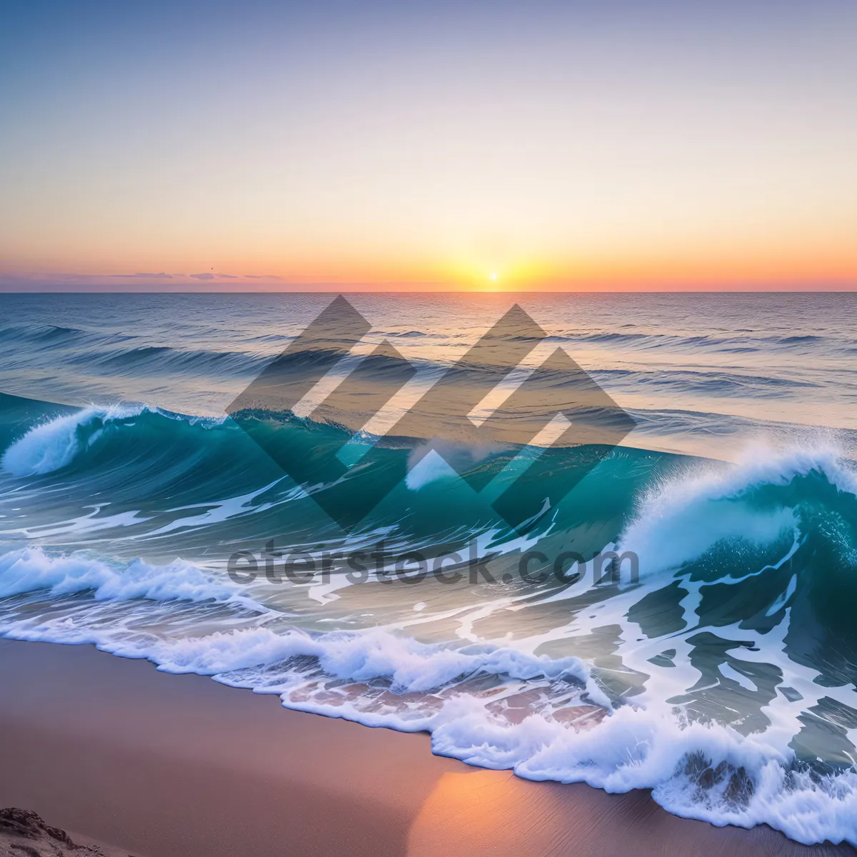 Picture of Turquoise Beach Bliss: Sun, Surf, and Sand