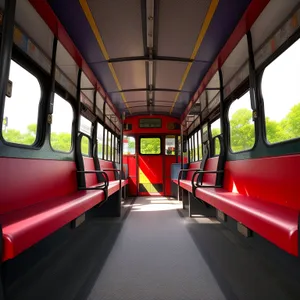 Urban Speed: Modern Transportation in City Train Station