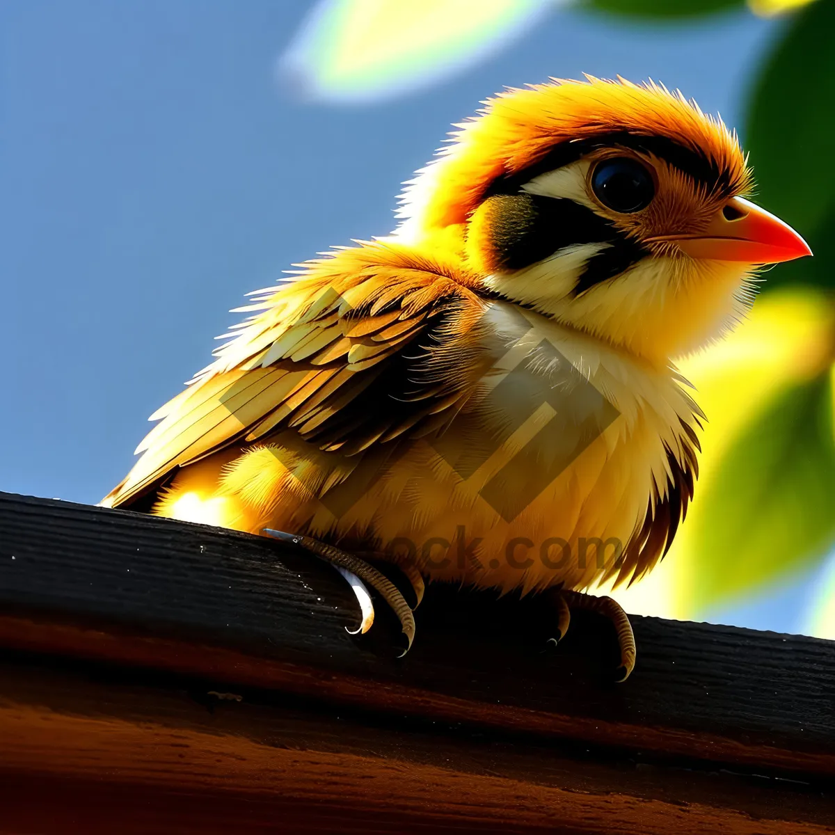 Picture of Vibrant Toucan Perched on Windowsill