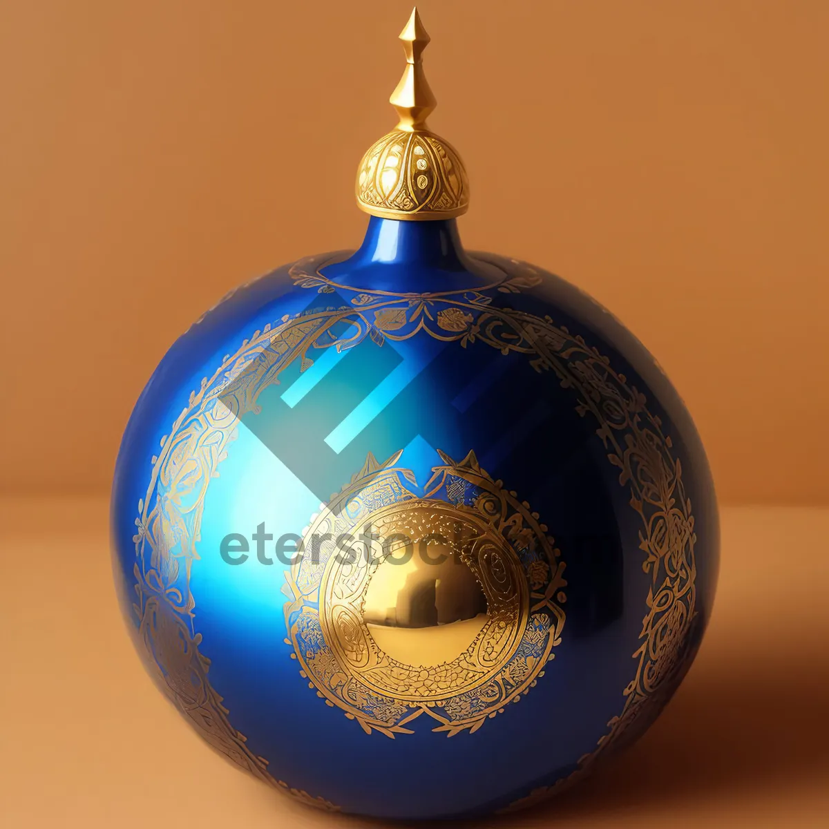 Picture of Shimmering Glittering Bauble - Festive Holiday Decoration