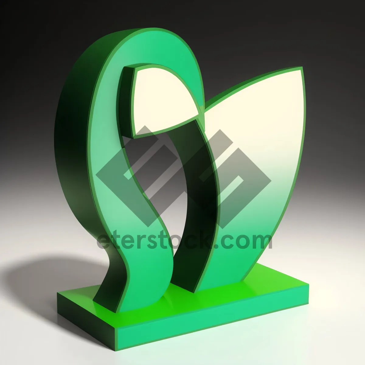 Picture of Annual Symbol 3D Sign Icon Garbage Business Image