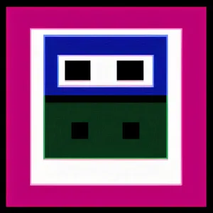 Excavation 3D Design Symbol Icon with Diskette Sign