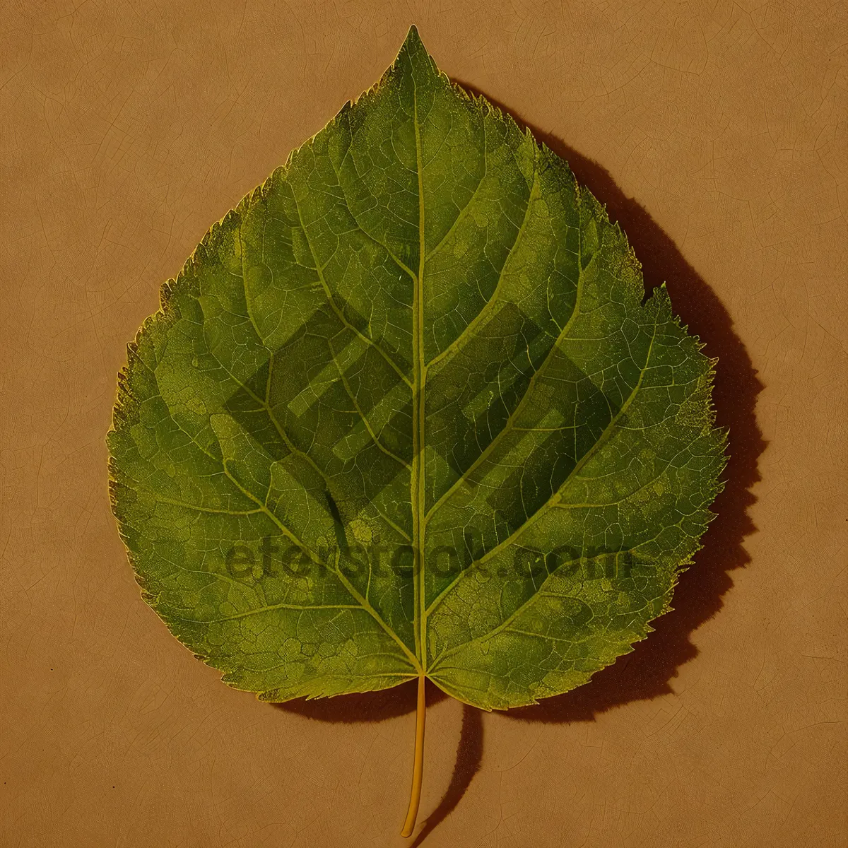 Picture of Vibrant Autumn Foliage of Wild Ginger