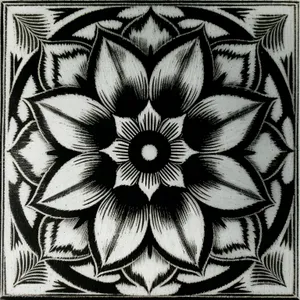 Retro Floral Pattern Wallpaper Design