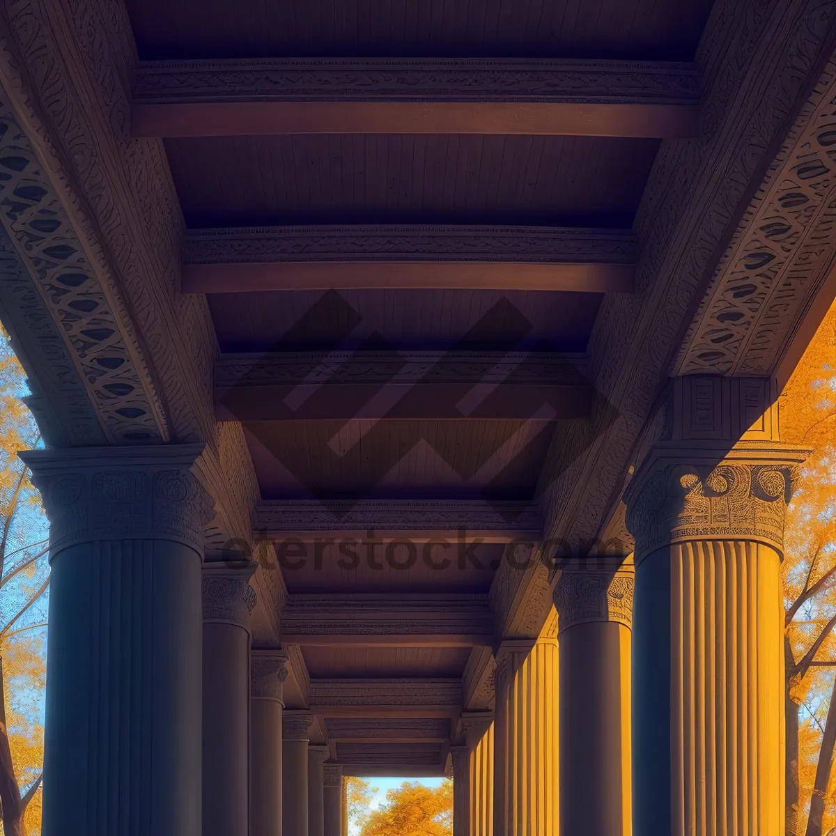 Picture of Architectural Splendor: St. [Church Name] Towering Over Historic City