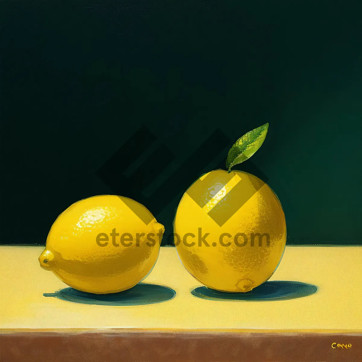 Picture of Fresh Citrus Lemon, Source of Vitamin C