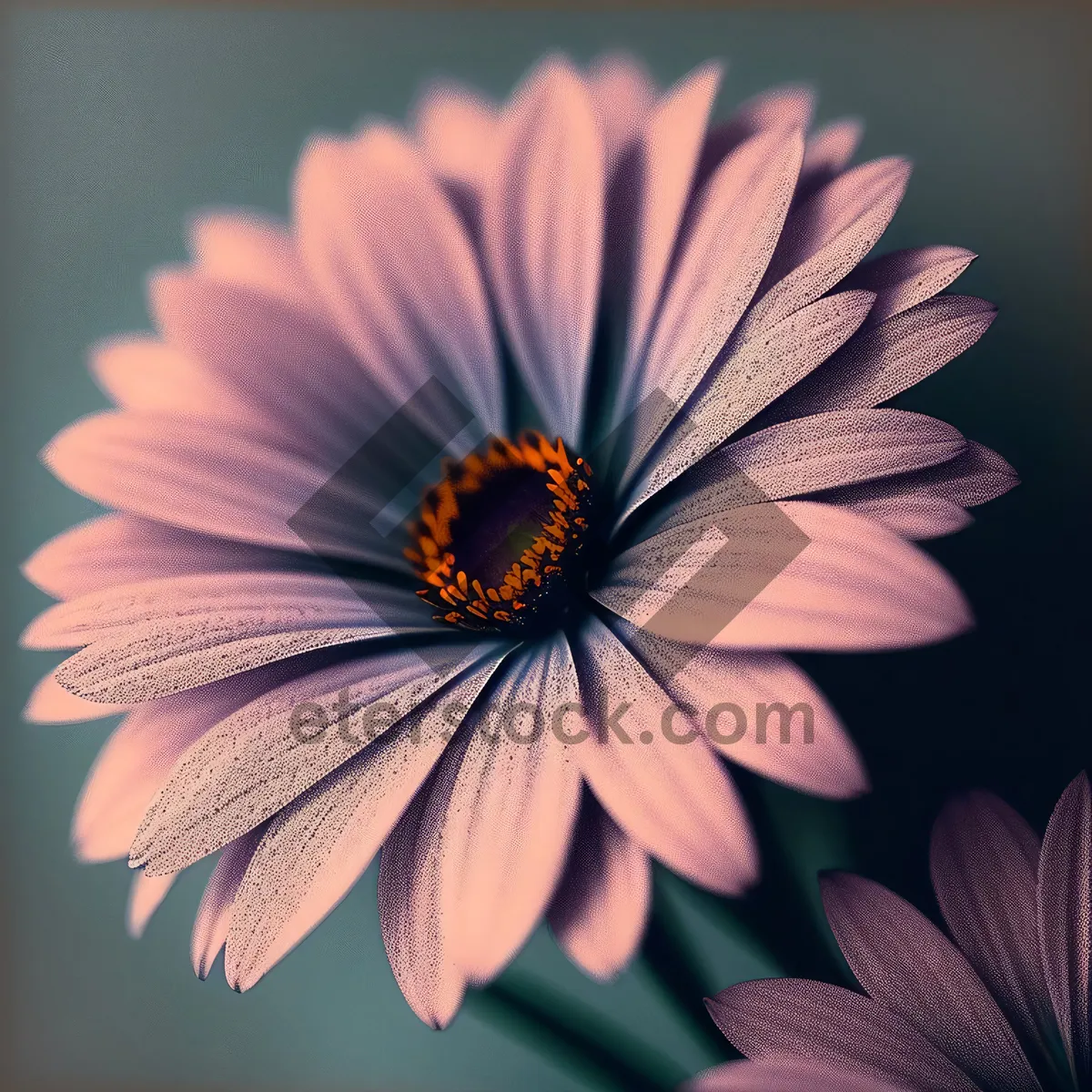 Picture of Yellow Daisy Blossom in Vibrant Garden