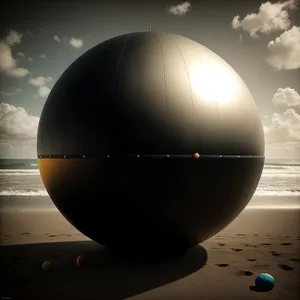 Global Jet Planet Sphere - 3D Earth World