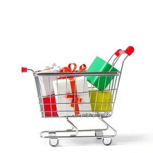 3D shopping cart for online commerce.