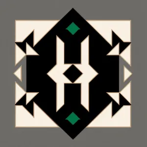 Symbolic Graphic Flag Icon Design