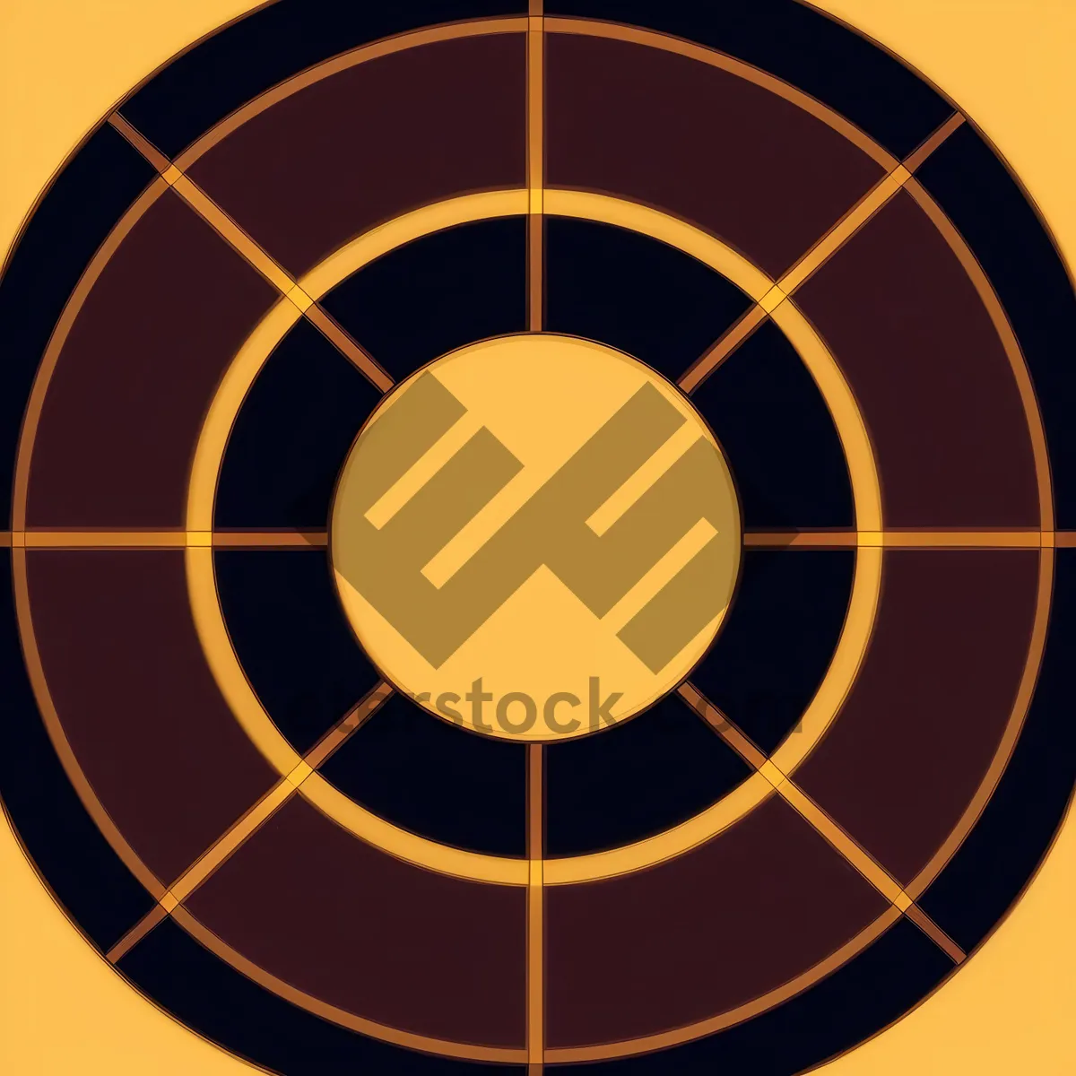 Picture of Acoustic Music Circle Icon Disk Design