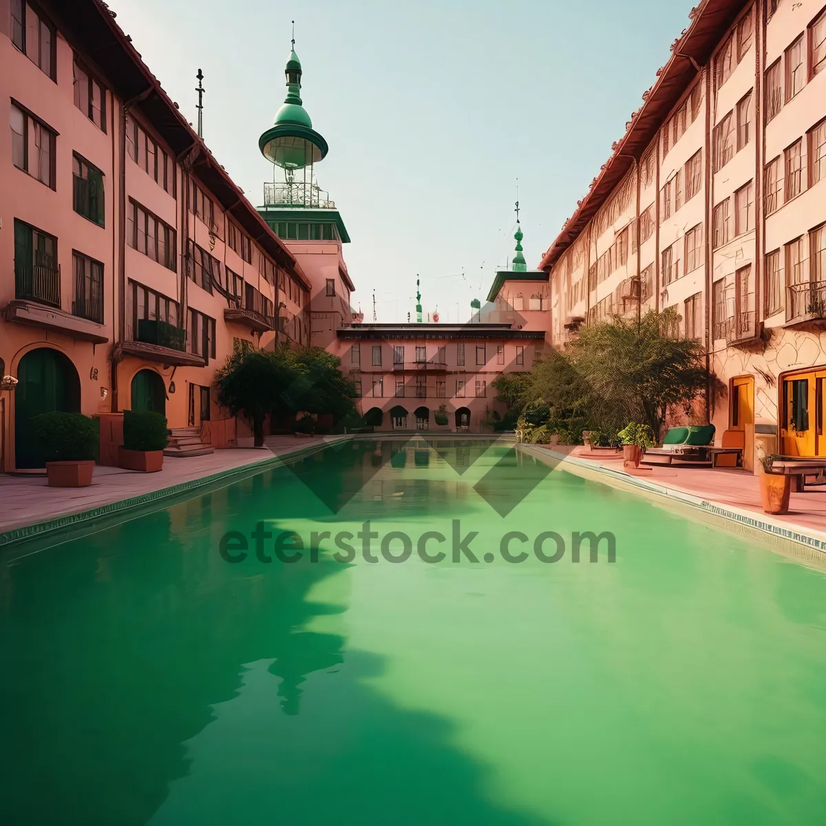 Picture of Travelers Retreat: Exquisite riverfront resort hotel in historic city
