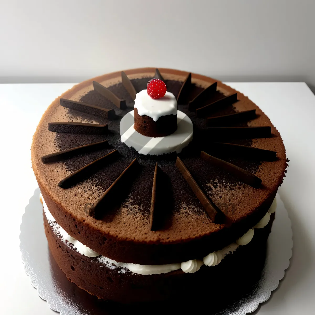 Picture of Delicious Chocolate Stator Cake Pastry