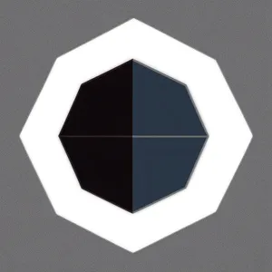 Blank Heraldry Symbol with 3D Gem