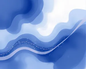 Lighted Wave Design Element Wallpaper