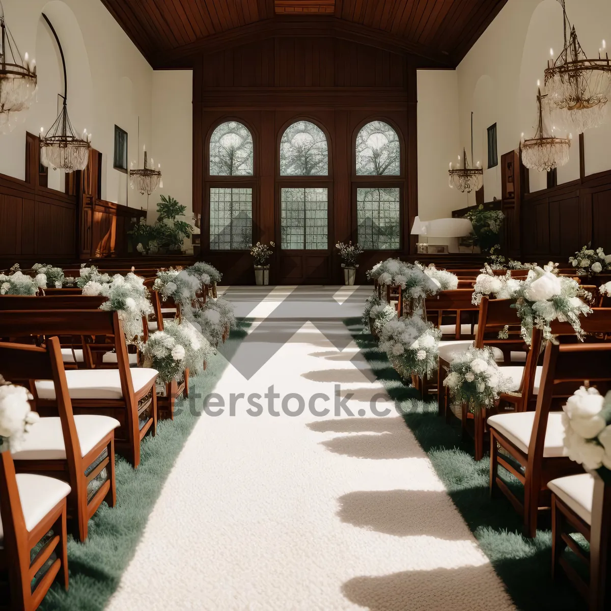 Picture of Luxury Dining Chairs in Elegant Restaurant