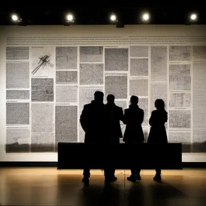 Professional business team meeting in modern office