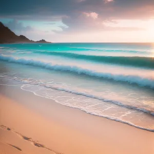 Serene Beach Getaway: Turquoise Waters and Sunny Skies