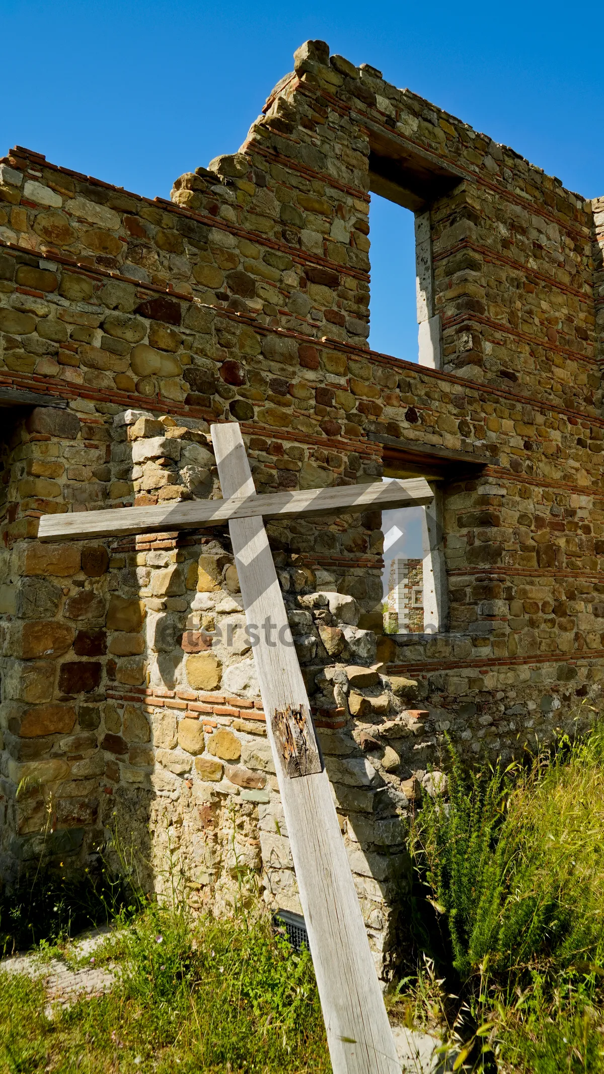 Picture of Ancient Stone House in Historic Landscape