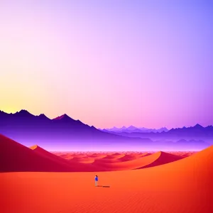Vibrant Colors Gracing a Summer Sky