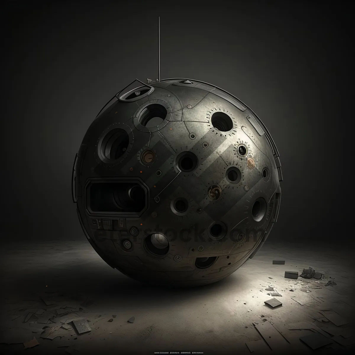Picture of Spherical Globe Saltshaker Design