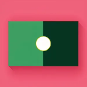 Paper Diskette Icon - Blank Symbol for Stationery Design