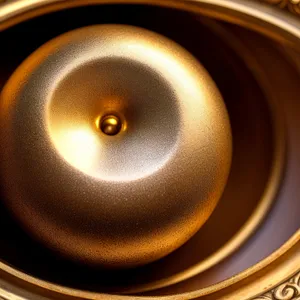 Modern Black Circle Sound Speaker: Acoustic Technology Design