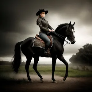 Stallion Rider in Equestrian Sport